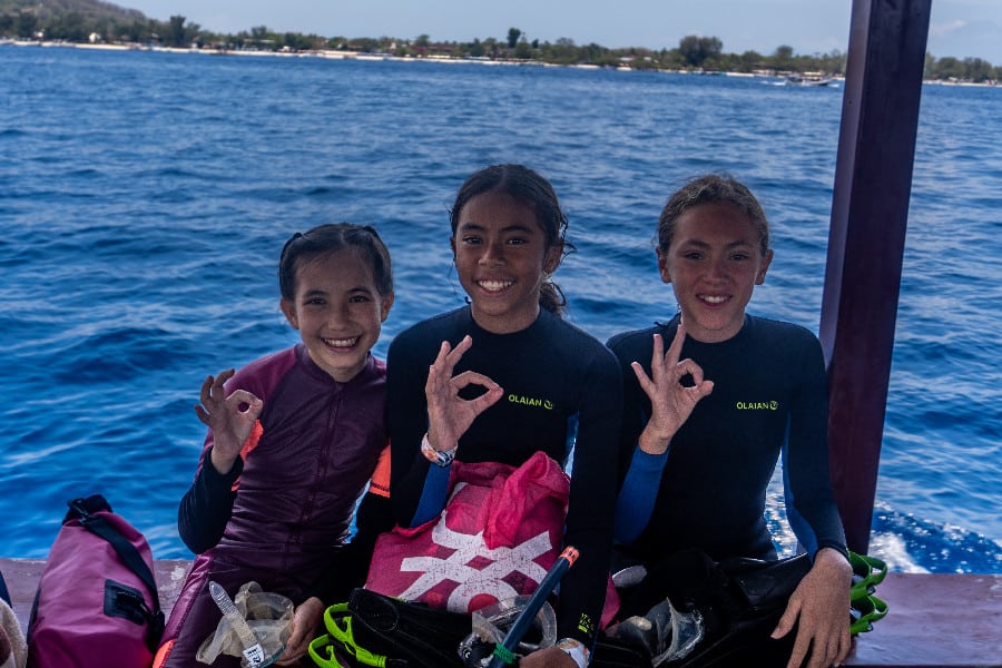 try diving for first time