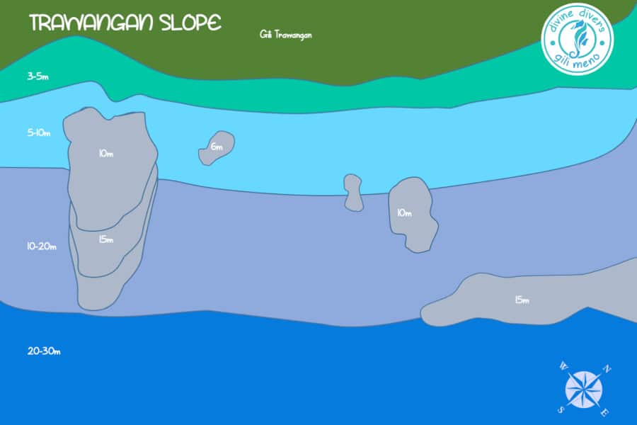 Gili Islands Dive Sites: The Complete Guide with Maps (2026)